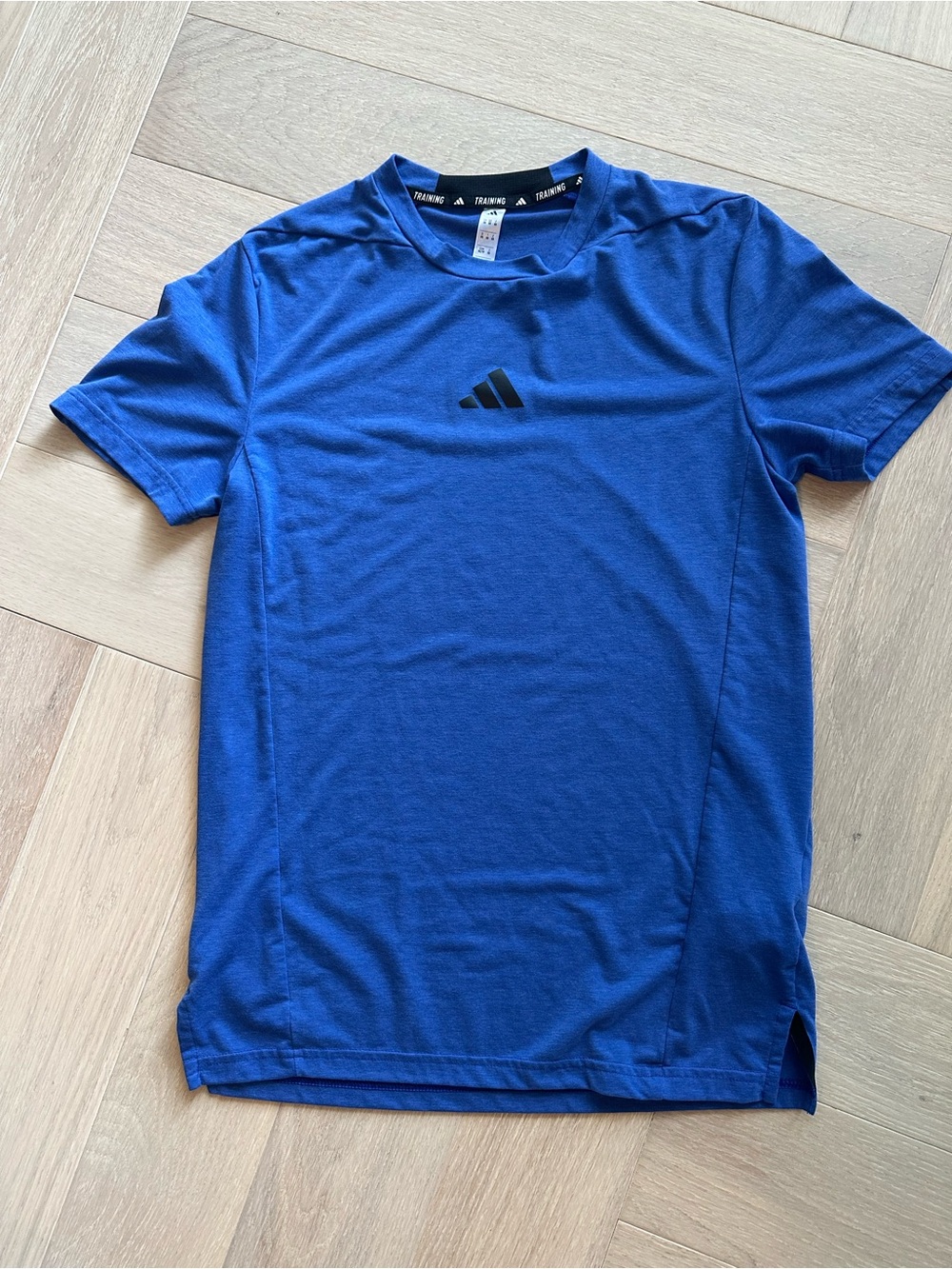Adidas Blue Short Sleeve Training Tee XS